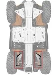 715001129 Защита Задних Рычагов Для BRP Can Am Outlander, Renegade