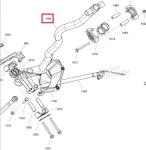 506153083 Рулевая Колонка Для Ski Doo Gen4 Summit, Freeride 850 E-TEC Turbo