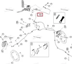 705602271 Шланг Тормозной Передний Левый Для BRP Can Am OUTLANDER