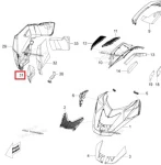 517304216 Изоляционная Алюминиевая Фольга Боковой Панели Для Ski Doo EXPEDITION