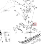505071997 Поворотная Опора Левая Для Ski Doo 505073011, 505072721, 505073043