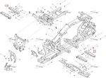 705202021 Кронштейн Подножки Для BRP Can Am RENEGADE, OUTLANDER 703500852