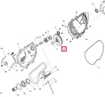 504153227 Звезда 51 Зубьев Для Ski Doo SUMMIT