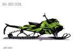 Наклейки VEL На Снегоход Ski Doo Summit Expert 005B