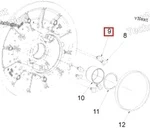 619100039 Слайдер Ведомого Вариатора Для Ski Doo 417126373