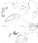 517306977 Боковая Панель Правая Черная Для Ski Doo Skandic 517304328 517306977 Боковая Панель Правая Черная Для Ski Doo Skandic 517304328