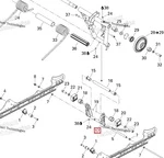 503191302 Рычаг Задней Подвески Черный Для Ski Doo