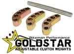 BMP Набор Регулируемых Грузиков Ведущего Вариатора Goldstar Adjustable Clutch Weights 59-81 Грамм