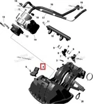 420874658 Датчик Давления И Температуры Воздуха Для Ski Doo 600, 900 ACE