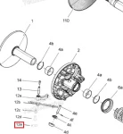 417224116 Ось Рампы Вариатора Для Ski Doo 850 E-TEC 417224221