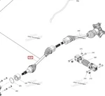 705402251 Привод В Сборе Передний Левый Для BRP Can Am Outlander