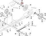 2604-947 Втулка Задней Подвески Для Arctic Cat BearCat WIDE TRACK TURBO 2006-2008