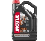 112123 MOTUL Масло Моторное Синтетическое 7100 4Т Четырехтактное SAE 20W-50 4 Литра