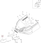605255112 Бампер Передний Для Ski Doo Skandic