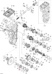 610060084 Подшипник Для КПП Для Ski Doo M610060084