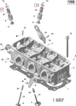 420254283 Стопор Пружины Клапана Двигателя Для Ski Doo 420254281, 420254280, 711254280