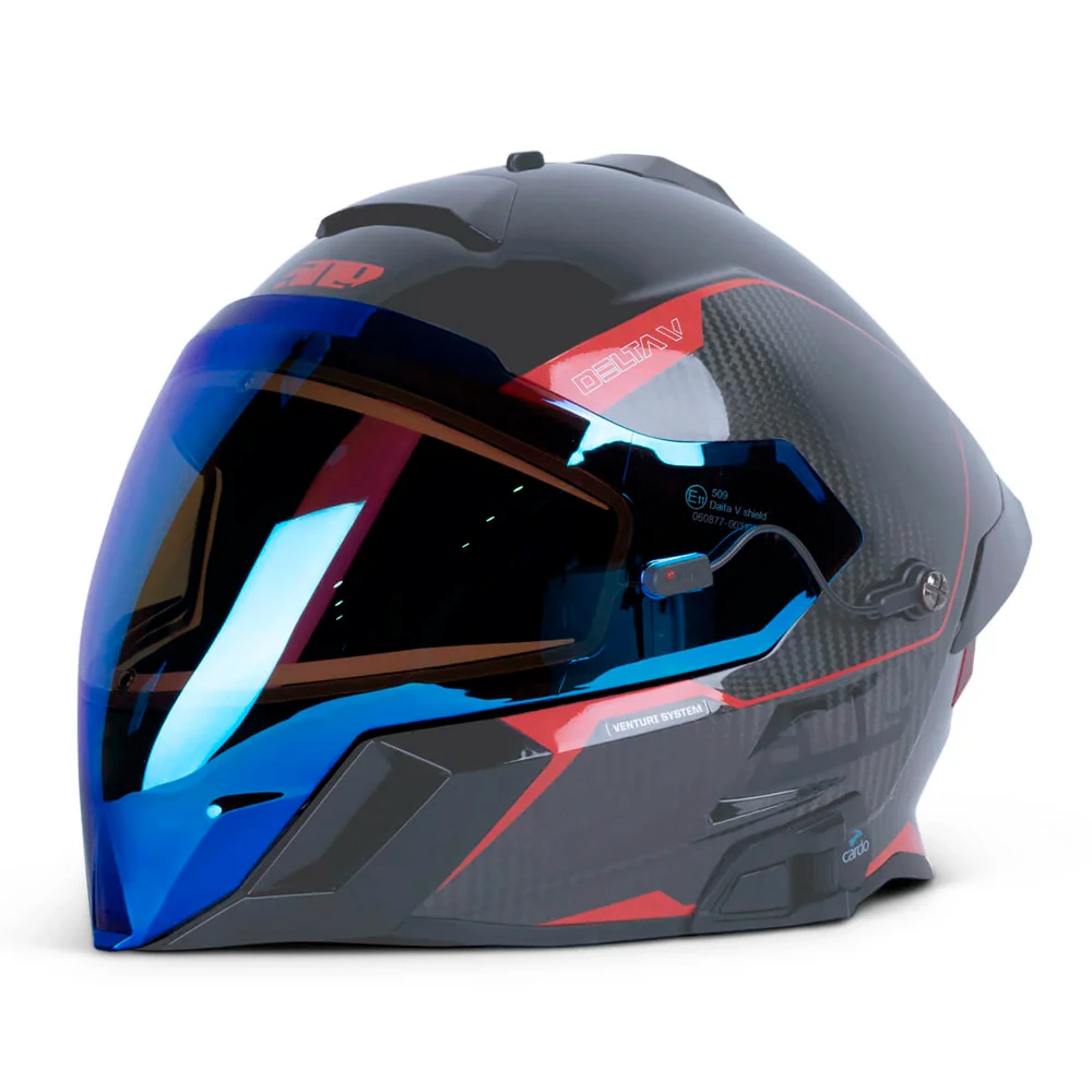 Визор 509 Delta V с подогревом Sapphire Mirror, ONE SIZE FITS ALL, F01016400-000-201