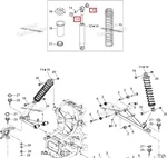 706200185 Втулка Амортизатора Для BRP Can Am