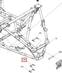 705206853 Пластина Задних Тяг Для BRP Can Am Maverick 705210281