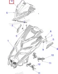 5456423-070 Крышка Капота Для Polaris MATRYX