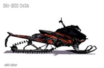 Наклейки VEL На Снегоход Ski Doo Summit Expert 045A