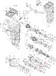 619230005 Вал КПП Для Ski Doo EXPEDITION, SKANDIC