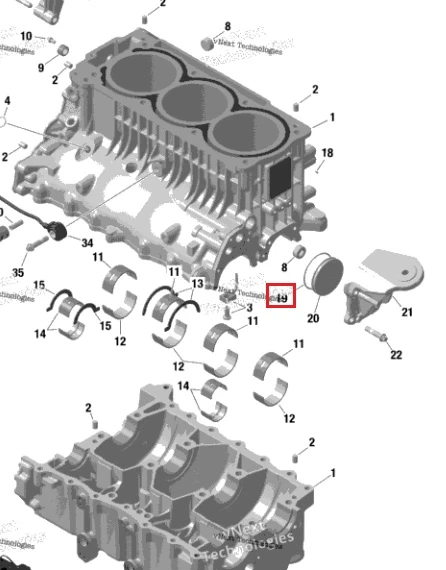 008-556 WSM Уплотнительное Кольцо Крышки Приводного Вала Для BRP Sea Doo 290430405, 420430405 Yamaha 93210-57M09