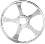 406-4001-01 TKI 5 Spoke Billet Wheel Натяжной Ролик Гусеницы Серебристый 10' Дюймов