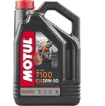 104104 MOTUL Моторное масло 7100 4тактное SAE 20W-50 4 литр