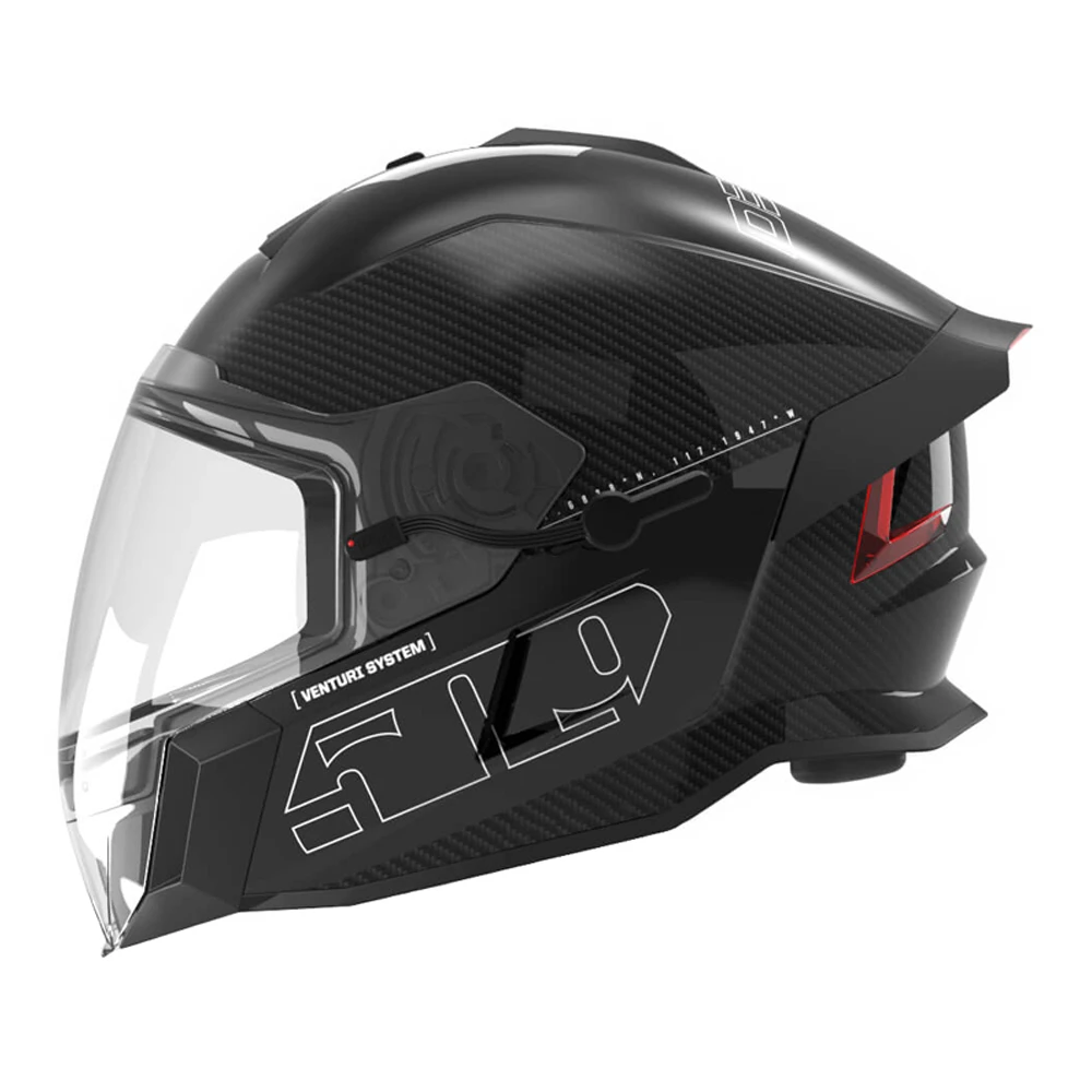 Шлем Карбоновый с подогревом визора 509 Delta V Carbon Ignite Legacy F01016200-002