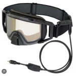 Очки с подогревом Ski-Doo BRP-Doo Flint XL Radiant UV Heated Anti Fog/Scratch Black 4487630090