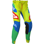 Штаны детские для мотокросса FXR CLUTCH AIR MX Hi Vis/Blue/Green/Red 203327-6540