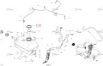 709000274 Кольцо Бензобака Для BRP Can Am MAVERICK, Commander