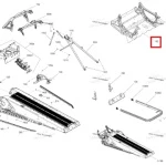 518326926 E - Модуль Рамы Передний Для Ski Doo Tundra 518326372