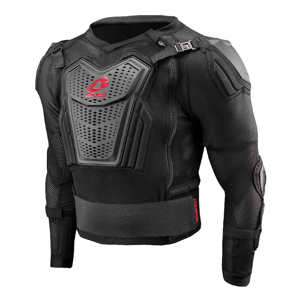Детская джерси защитная EVS COMP Black/Red, CS20-BKR-Y