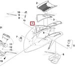 5706-233 Панель Верхняя Зеленая Для Arctic Cat 3718-512