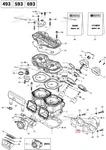 420931615 Прокладка Выпускной Системы Для Ski Doo