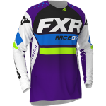 Джерси FXR REVO MX JERSEY White/Purple/Lime 203305-0180