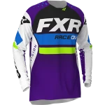 Джерси FXR REVO MX JERSEY White/Purple/Lime 203305-0180