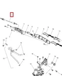 7081870 Трос Привода Выпускных Клапанов Для Polaris AXYS 7082504