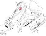 3718-318 Боковая Панель Капота Правая Черная Для Arctic Cat BearCat
