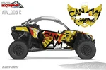 Наклейки VEL на багги BRP Can-Am Maverick X3