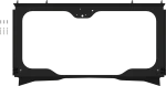 MP0465V2 STORM Лобовое Стекло С Дворником И Омывателем Для HONDA Pioneer 1000, 1000-5