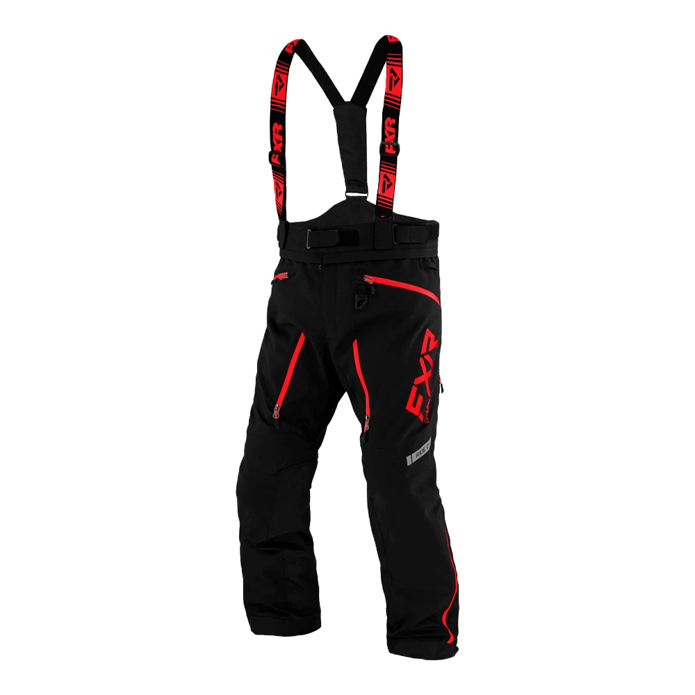 Штаны FXR Mission без утеплителя Black/Red, L, 210106-1020-13