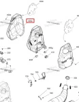 514054985 Кожух Глушителя Правый Для Ski Doo 514054434