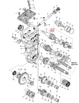 875156063 Вал КПП Для Ski Doo Expedition, Skandic M875156063