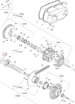 420627586 Звезда Вариатора Для BRP Can Am 711627582, 420627582