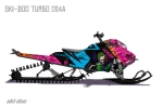 Наклейки VEL На Снегоход Ski Doo Summit Expert TURBO 024A