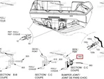 204050780 Крышка Бампера Для BRP Sea Doo