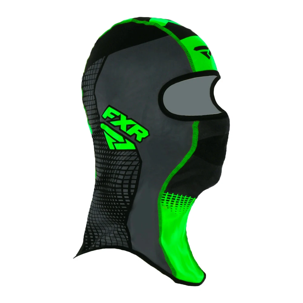 Балаклава FXR Shredder Thermal Black/Lime 221663-1070